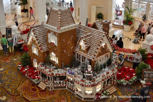 Gingerbread House From Above
