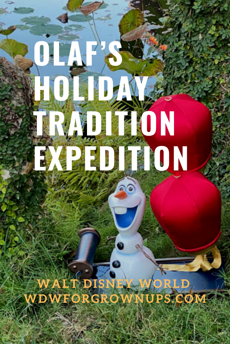 Join Olaf's Holiday Tradition Expedition At EPCOT