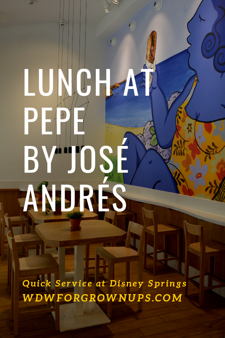 Lunch At Pepe by Jose Andres In Disney Springs