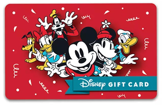 Everyone Loves A Disney Gift Card