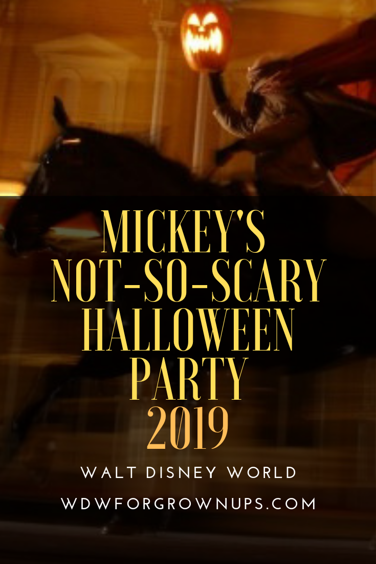 Guide To 2019 Mickey's Not-So-Scary Halloween Party