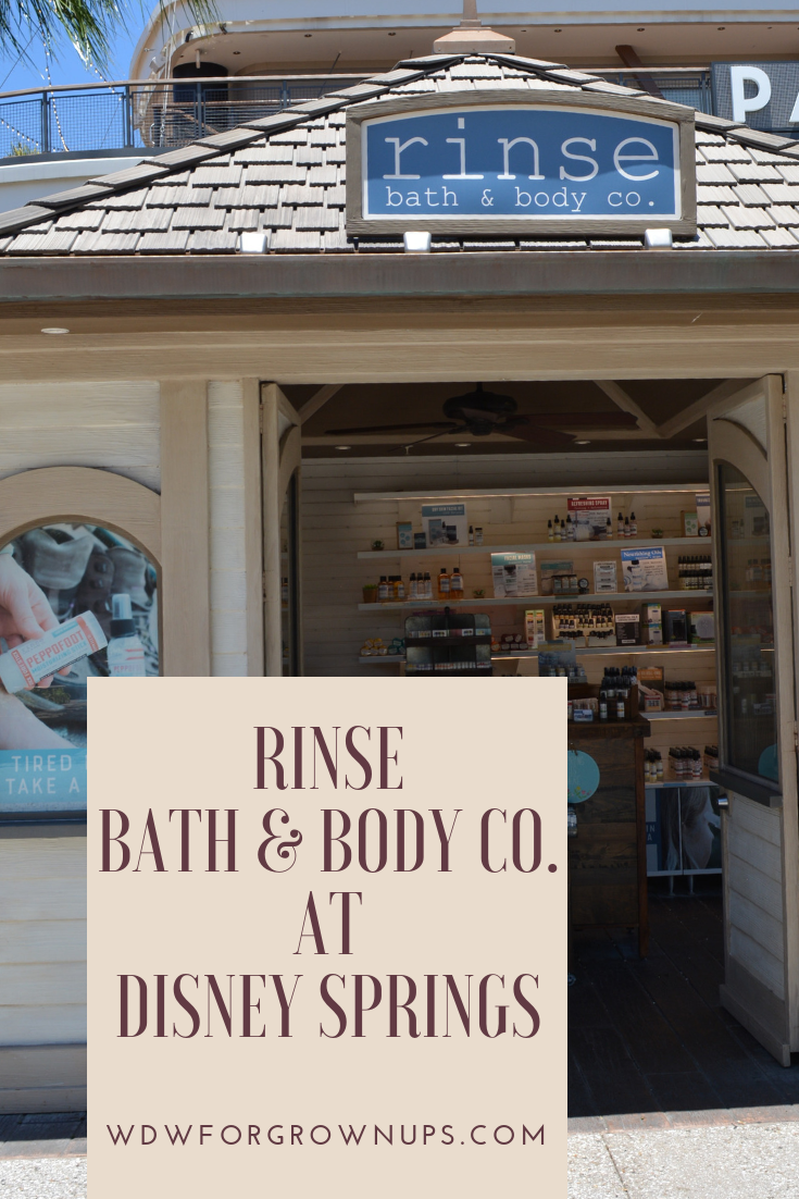 Rinse Bath & Body Co. At Disney Springs