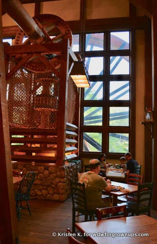 Water Wheel From Interior