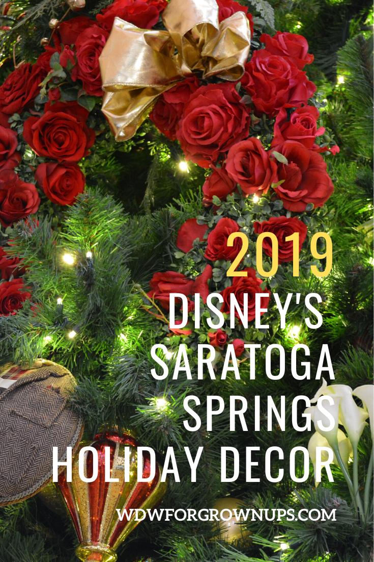 Disneys Saratoga Springs Resort Holiday Decor Photo Tour
