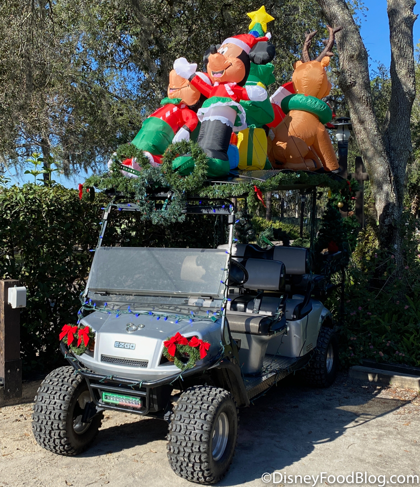 Merry Mickey Guest Golf Cart