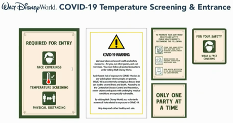 Temperature Screening & Entrance Signage