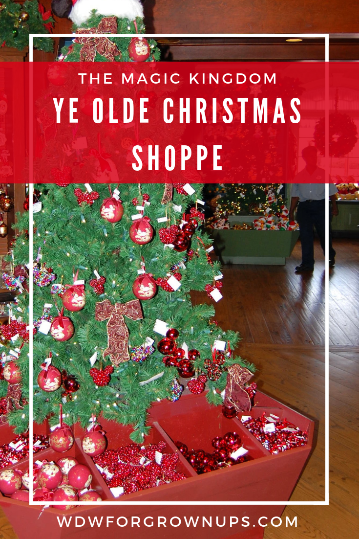 Visit The Magic Kingdom's Ye Olde Christmas Shoppe